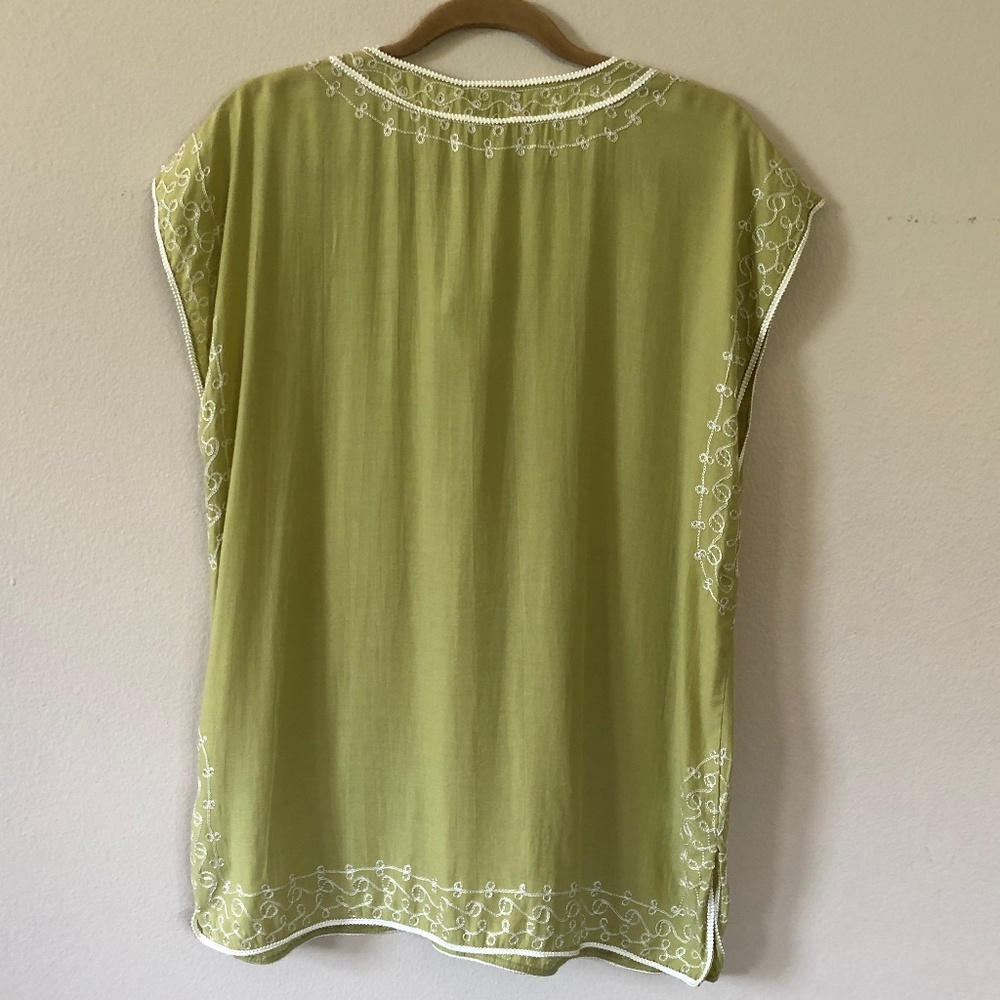 Alberto Makali Green Boho Tunic - Picture 11 of 11